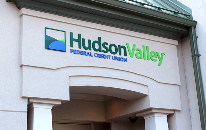 Hudson Valley Federal Credit Union Branch Image showing Logo