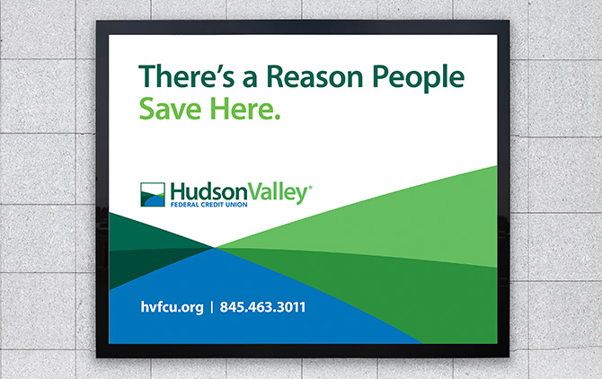 Hudson Valley Federal Credit Union Outdoor Billboard