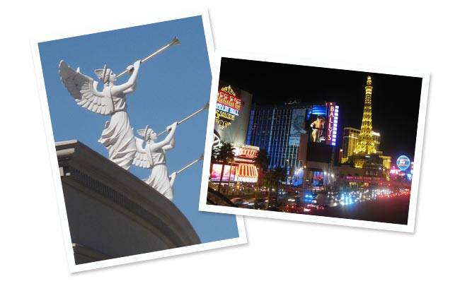 vegas post cards