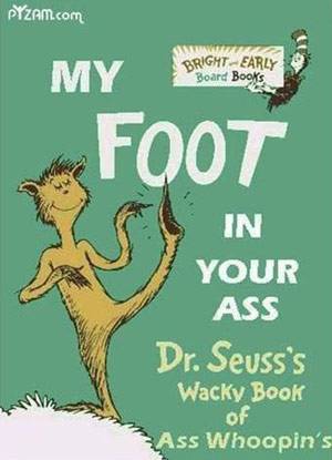 dr seuss foot