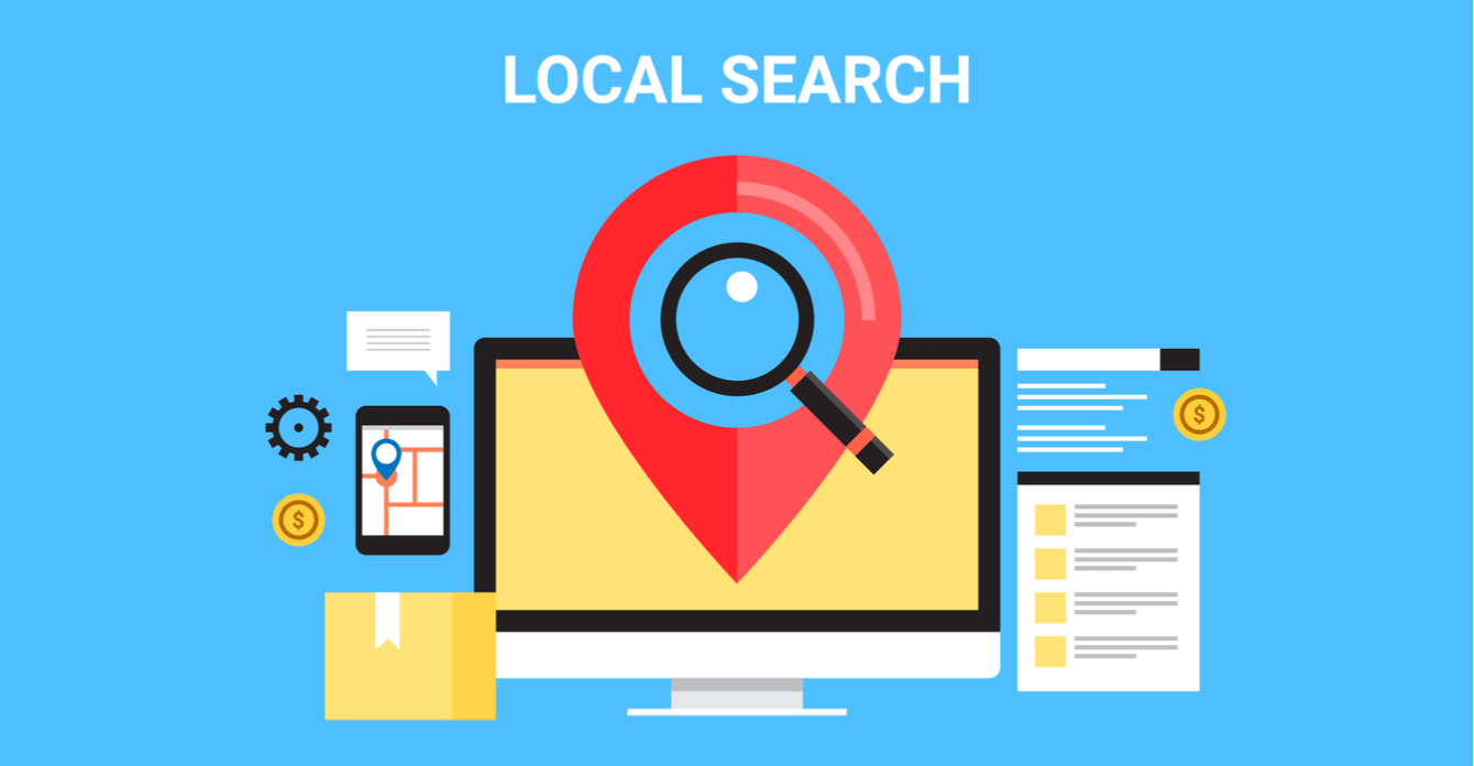 local search with computers and maps