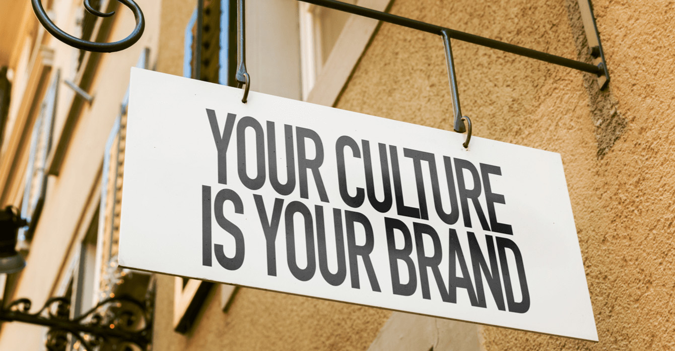 a sign your culture is your brand