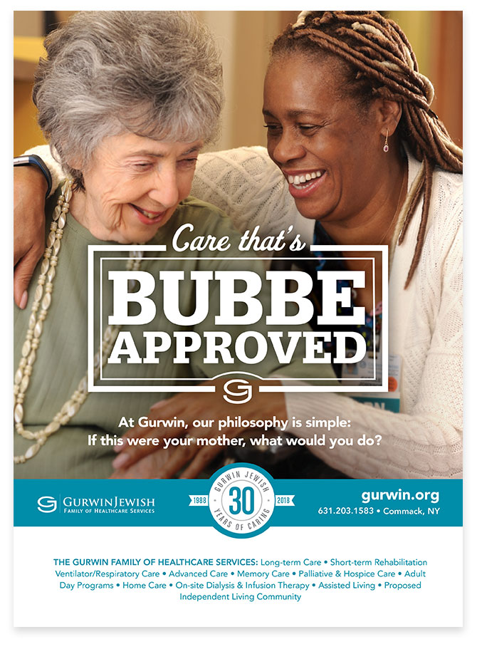 Gurwin Jewish Bubbe Ad