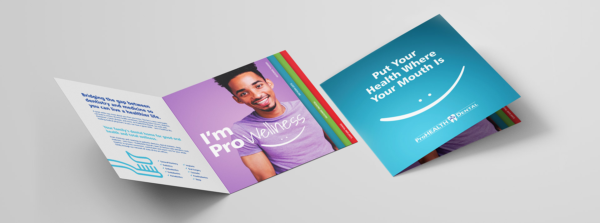 ProHEALTH Dental Brochure Designed by New York Digital Marketing Agency Austin Williams