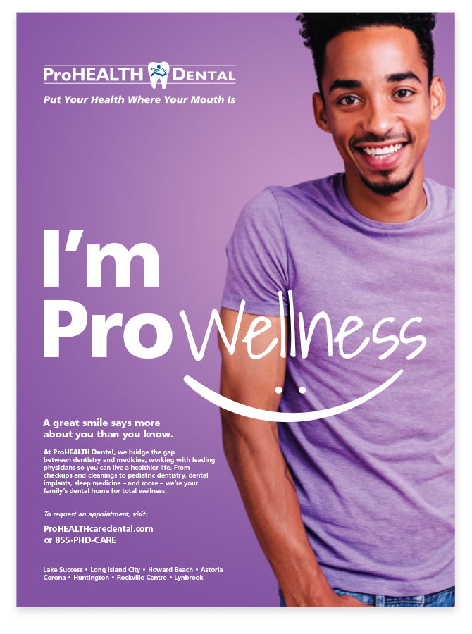 ProHEALTH Print Ads Rebranding designed by Austin Williams, a New York Digital Marketing Agency