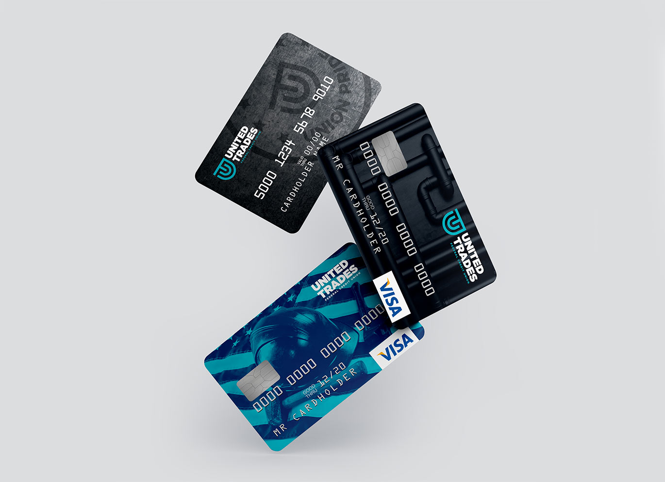 UTFCU Credit Card Designs by Austin Williams a New York Digital Marketing Agency