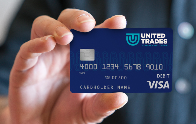 United Trades FCU Credit Card Design by Austin Williams a New York Digital Marketing Agency