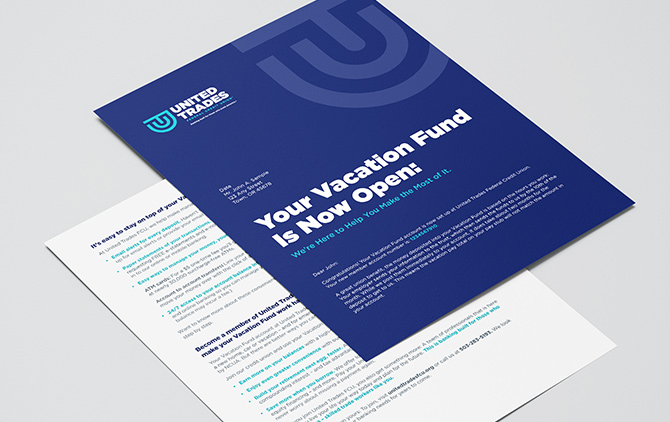 UTFCU Flyer Designed by Austin Williams a New York Digital Marketing Agency