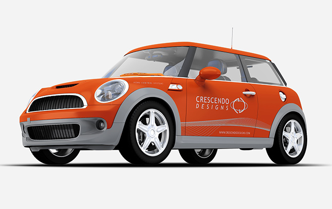 Crescendo Designs Mini Cooper Case Study by Austin Williams a New York Digital Marketing Agency
